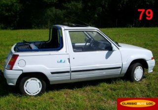 Renault 5 Belle Ile 1991 Blanc