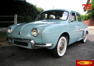 Renault Dauphine 1958 Bleu