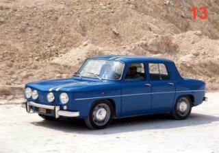 Renault 8 gordini 1970
Bleu de France