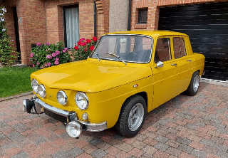 Renault R8 S   1136 1968 jaune