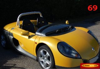 Renault Spider 1996 Jaune