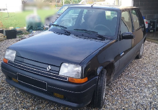 Renault Super 5 1989 Noire