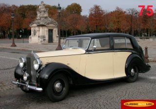 Rolls Royce Silver Wraith 1947 Cr�me/Noir