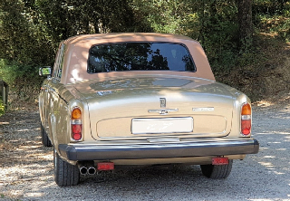 Rolls Royce Silver Wraith 2  1979 Gold / Bordeaux