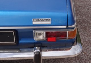 Simca 1301 1973 Bleu Metal