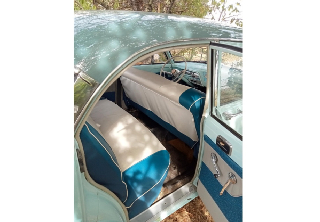 Simca ariane 4 1962 bleue clair