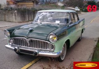 Simca Chambord 1958 Vert