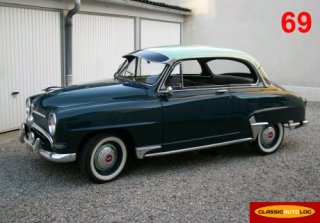 SIMCA grand-large 1954 vert