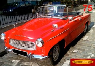 SKODA FELICIA SUPER 1963 ORANGE