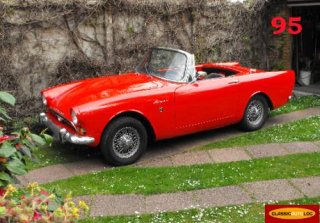 SUNBEAM Alpine 1965 Rouge