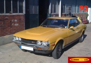 Toyota Celica 1976 jaune