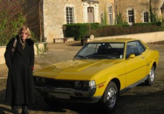 Toyota Celica 1976 jaune
