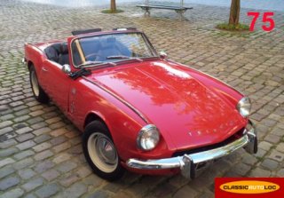 Triumph Spitfire 1969 Rouge