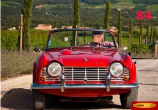 TRIUMPH TR4 1964 Rouge