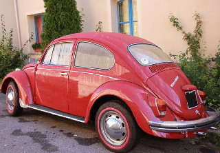 Volkswagen Coccinelle 1300 1967 rouge