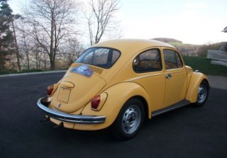 Volkswagen cocinelle 1971 jaune