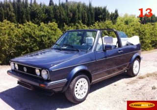 Volkswagen Golf 1987 bleue