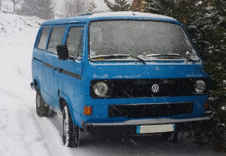 Volkswagen T3/T25 1983 bleu