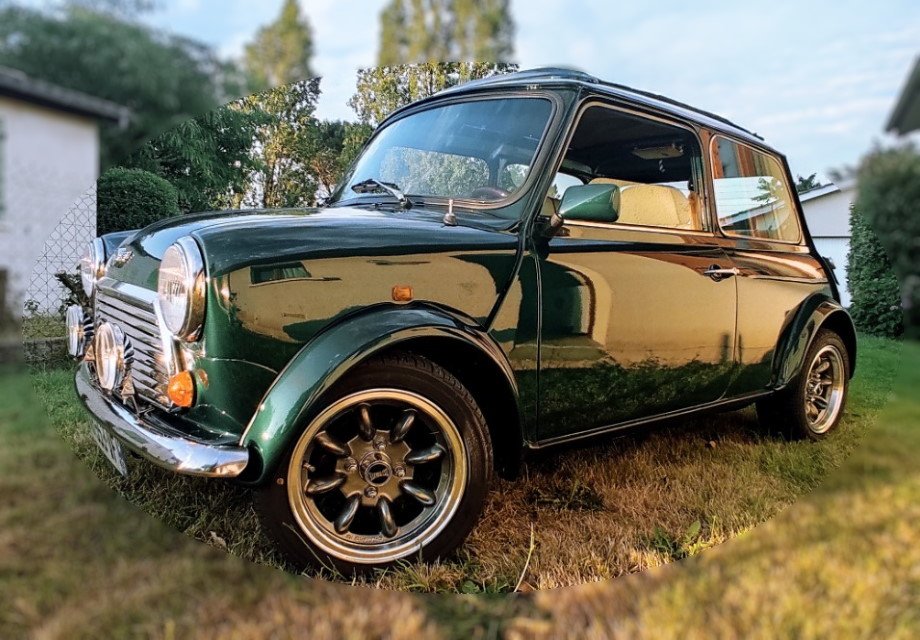 Location Austin Mini British Open Classic 1996 Vert anglais 1996 Vert anglais SaintMédardde