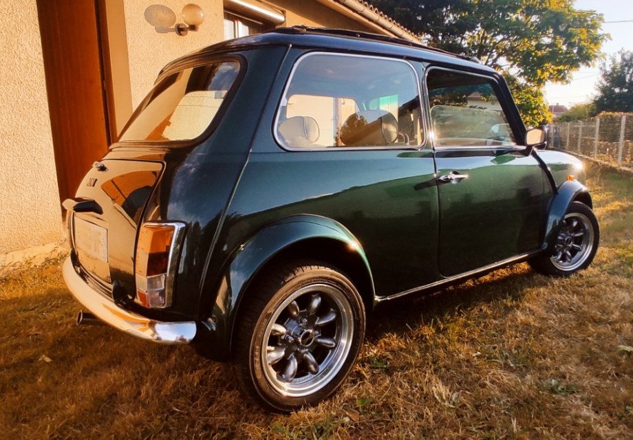 Location Austin Mini British Open Classic 1996 Vert anglais 1996 Vert anglais SaintMédardde