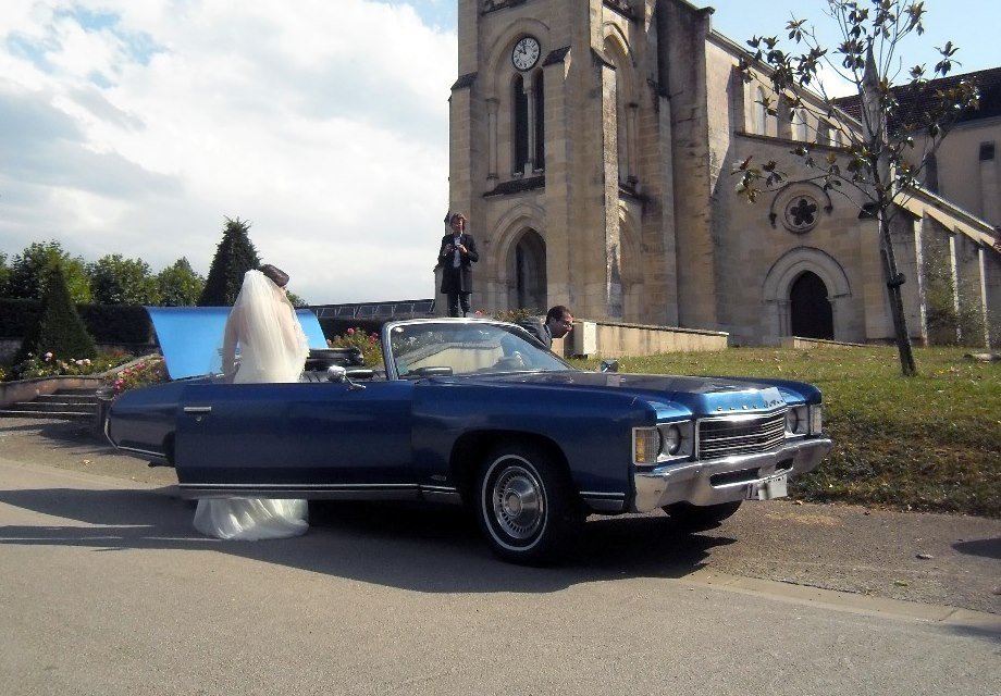 Location Chevrolet Impala Bleue 1971 Bleue MIREPEIX