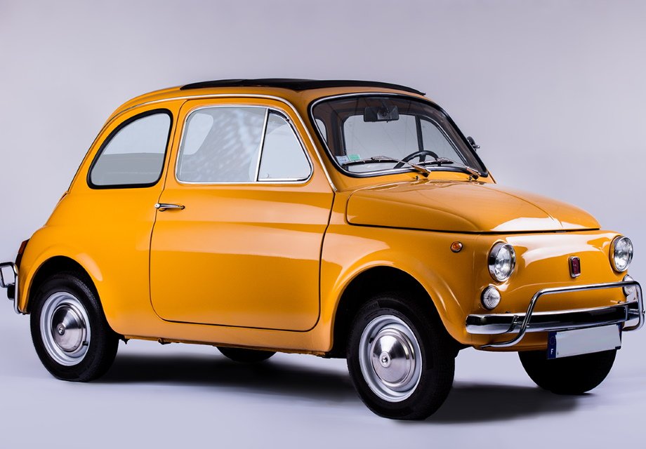 Location Fiat 500 1970 Jaune 1970 Jaune Reyrieux