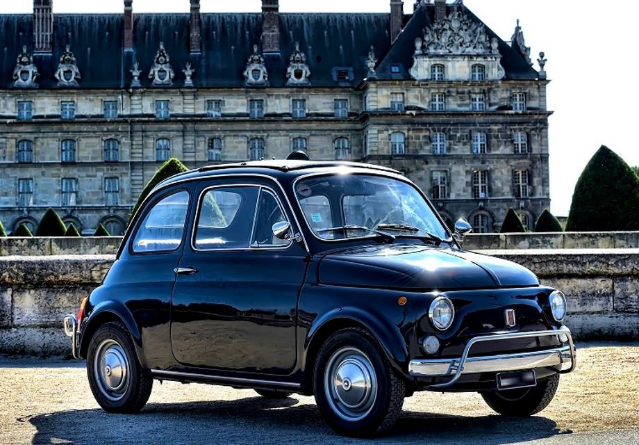 Location FIAT 500 1971 BLEU 1971 BLEU Paris