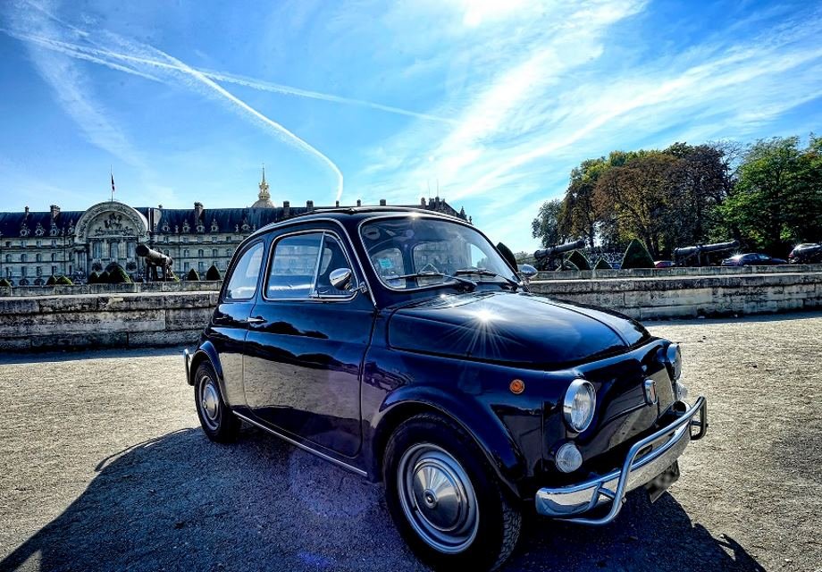 Location FIAT 500 1971 BLEU 1971 BLEU Paris