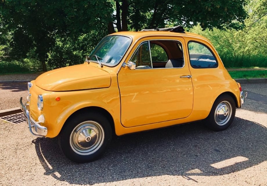 Location Fiat 500L 1971 Jaune positano 1971 Jaune positano Artigues