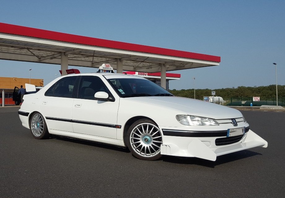peugeot 406 taxi miniature