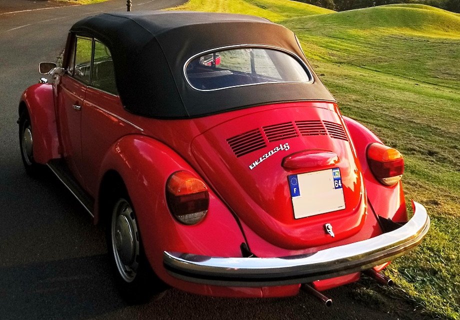 Décoration murale en métal - Volkswagen - Cox - Coccinelle