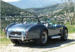 AC Cobra  1972 Bleu Ford