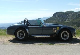 AC Cobra  1972 Bleu Ford
