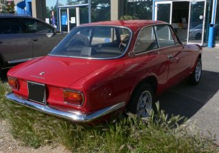 Alfa Romeo 1750 GTV 1968 Rouge