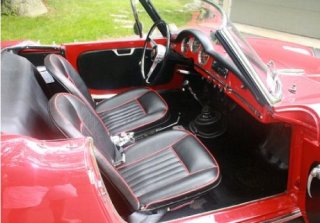 Alfa Roméo Giulia Spider 1962 Rouge