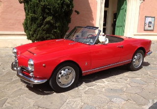 Alfa Roméo Spider 1600 1964 Rouge