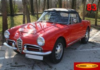 Alfa Roméo Spider 1600 1964 Rouge