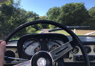 Alfa Romeo Spider coda tronca 1970 Blanc cassé