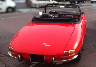 Alfa Romeo Spider duetto 1967 Rouge