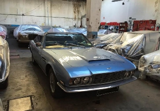 Aston Martin DBS6 volante 1968 Bleu