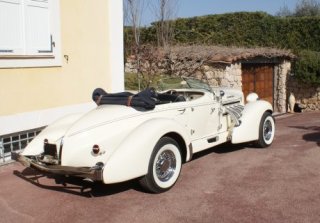 Auburn Replica Speedster Ivoire