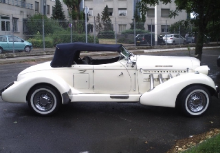 Auburn Replica Speedster Ivoire