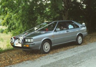 AUDI Coupé GT 1985 Bleu ciel