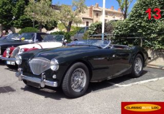 Austin Healey 100BN2 1956 Vert nuit