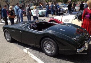 Austin Healey 100BN2 1956 Vert nuit