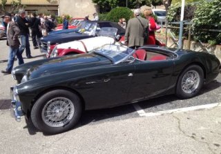 Austin Healey 100BN2 1956 Vert nuit