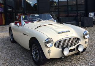 Austin Healey 3000 1960 Blanc