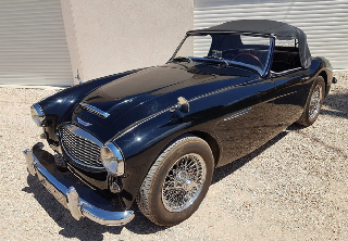 Austin Healey 3000 1960 Noir