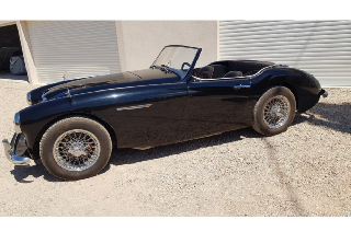 Austin Healey 3000 1960 Noir