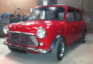 Austin Mini 1000 1990 Rouge 